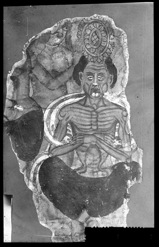 T 202: Maitrakanyaka mit dem glühenden Rad auf dem Haupt