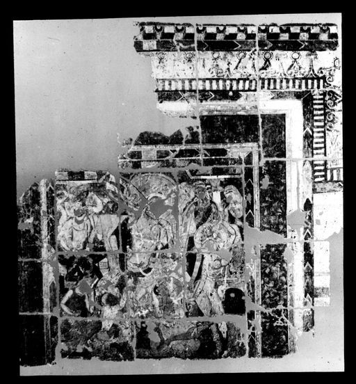 T 205: Rudrāyaṇa-Legende: Königin Chandraprabha tanzt vor Rudrayana