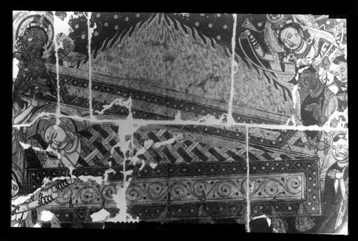 T 217: Verbrennung von Buddhas Leichnam (kleinerer Ausschnitt von T 216)