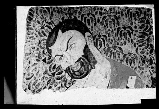 T 226: Kopf des Mahākāśyapa aus einer Parinirvāṇa-Szene