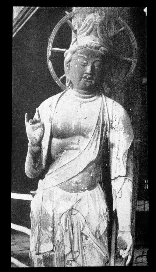 T 353: Vergleichsstück: japanischer Bodhisattva, Museum für Völkerkunde, Berlin