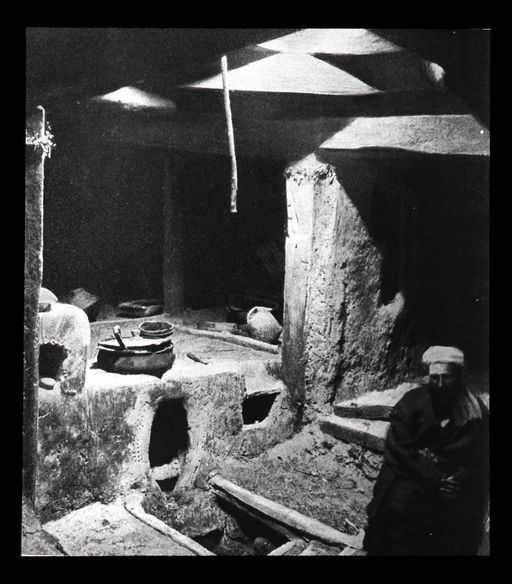 T 38: Vergleichsbild: Laternendecke im Haus des Kadi im Dorf Namatgut im Pamir ; Vergleichsbild nach Olufsen