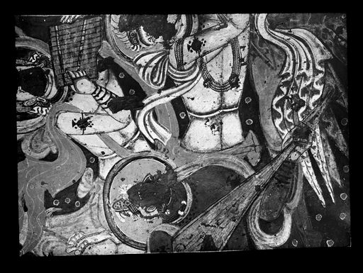 T 509: Fliegende Musikanten, Detail aus T 510