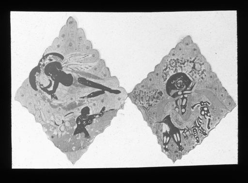 T 524: Zwei Teile aus Bergszenen