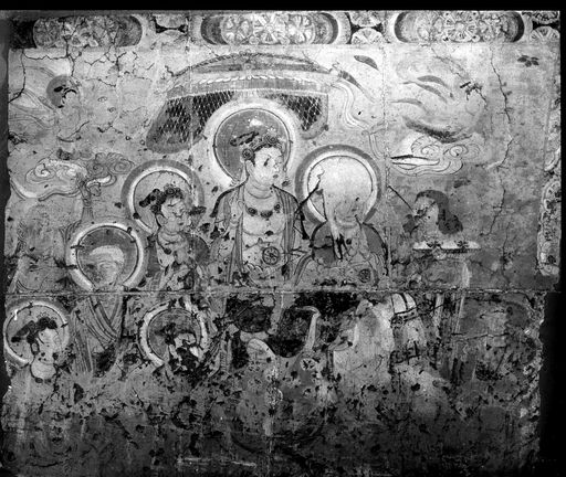 T 601: Bodhisattva Samantabhadra und Gefolge