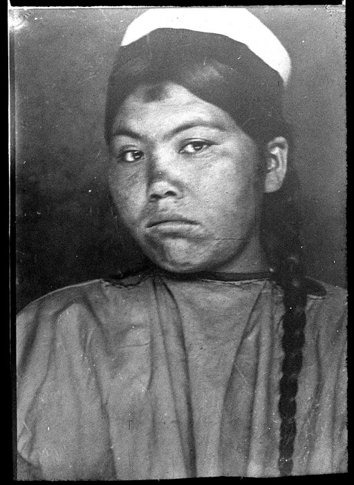 T 629: Hafiza Khan, Bäuerin aus Kirish ; Kopf