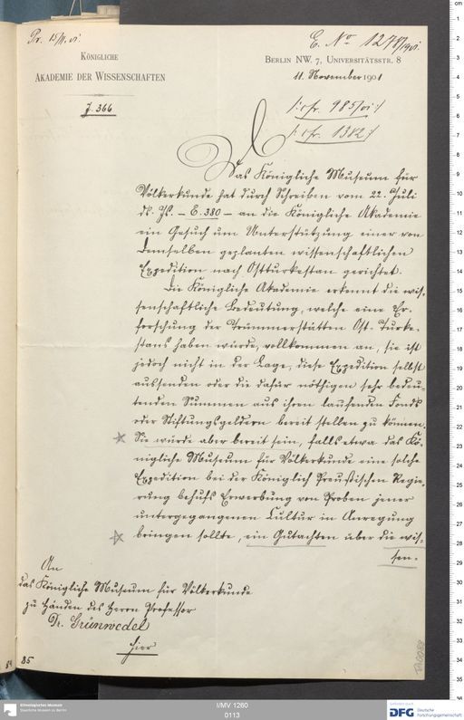 Acta I (Turfan) | (I/MV 1260 0113)