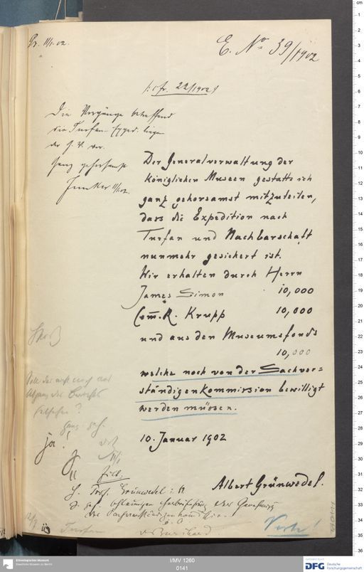 Acta I (Turfan) | (I/MV 1260 0141)