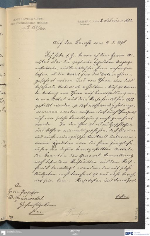 Acta I (Turfan) | (I/MV 1260 0155)