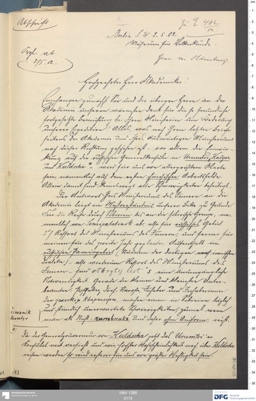 Acta I (Turfan) | (I/MV 1260 0173)