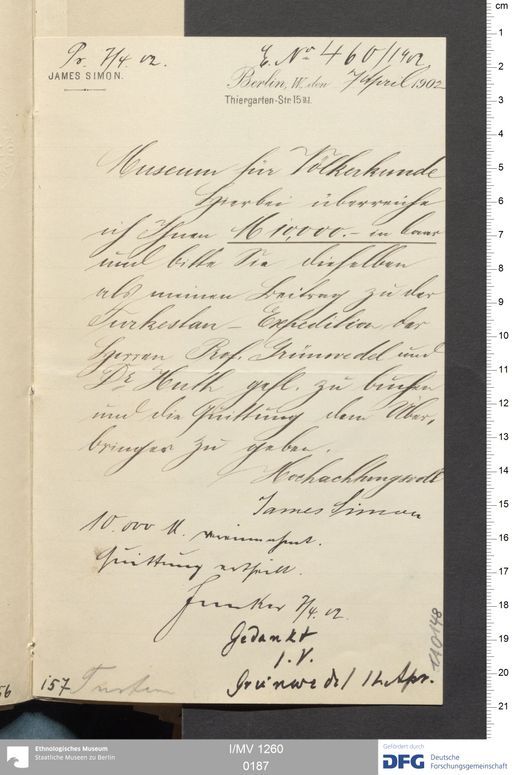 Acta I (Turfan) | (I/MV 1260 0187)