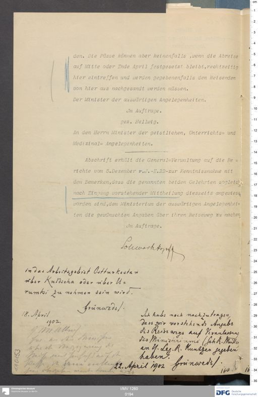 Acta I (Turfan) | (I/MV 1260 0194)