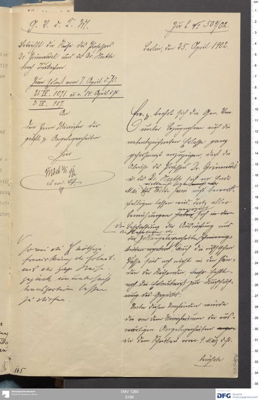 Acta I (Turfan) | (I/MV 1260 0195)