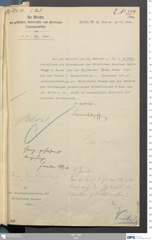 Acta I (Turfan) | (I/MV 1260 0197)