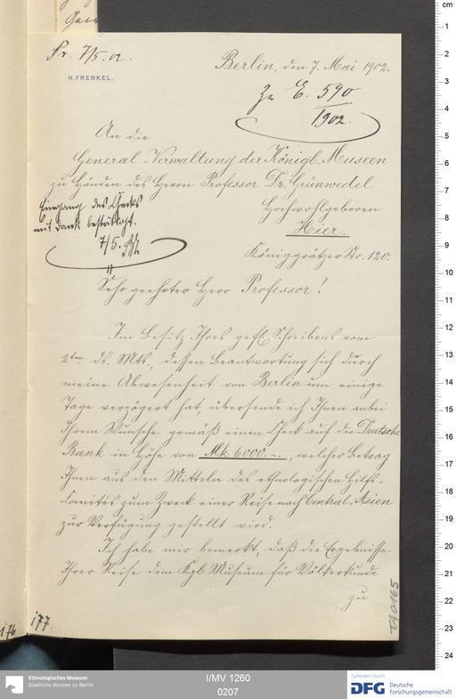 Acta I (Turfan) | (I/MV 1260 0207)