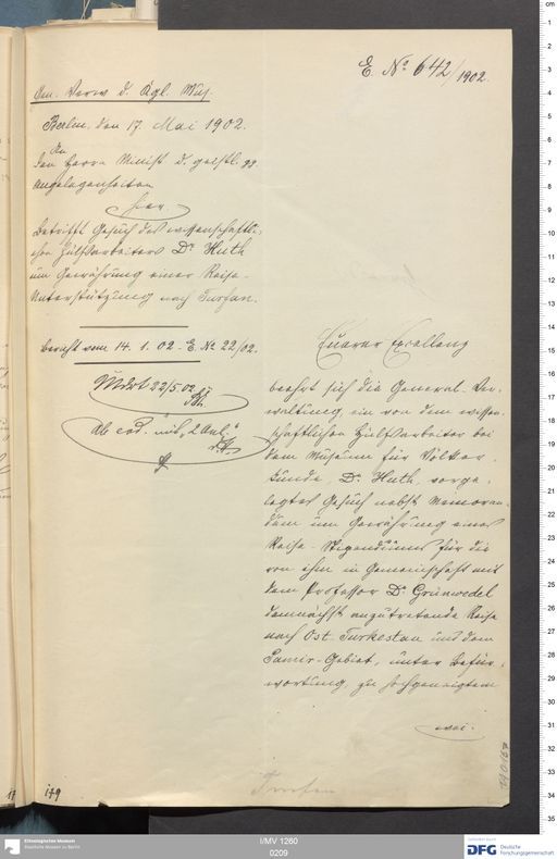 Acta I (Turfan) | (I/MV 1260 0209)