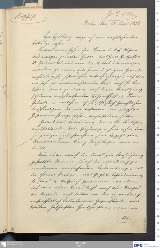 Acta I (Turfan) | (I/MV 1260 0211)