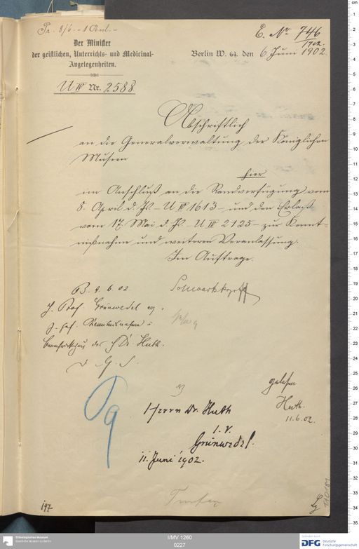 Acta I (Turfan) | (I/MV 1260 0227)