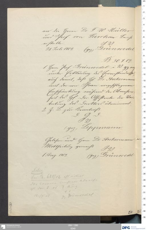 Acta I (Turfan) | (I/MV 1260 0240)