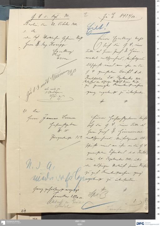 Acta I (Turfan) | (I/MV 1260 0251)