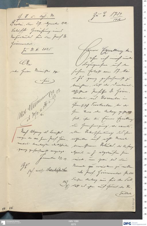 Acta I (Turfan) | (I/MV 1260 0273)