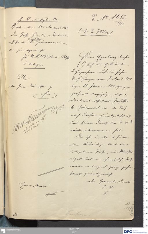 Acta I (Turfan) | (I/MV 1260 0527)