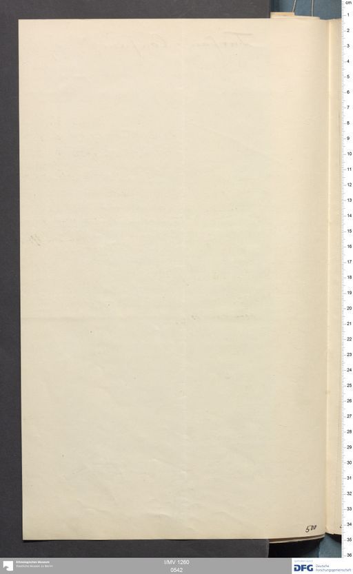 Acta I (Turfan) | (I/MV 1260 0542)