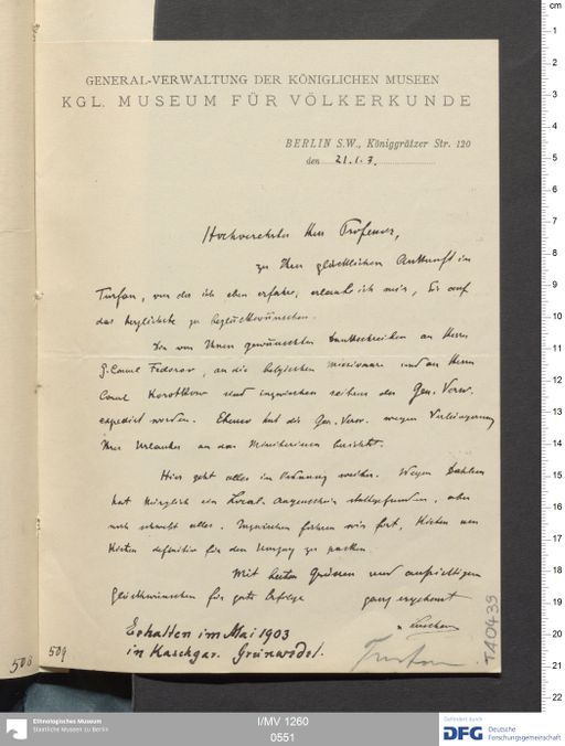 Acta I (Turfan) | (I/MV 1260 0551)