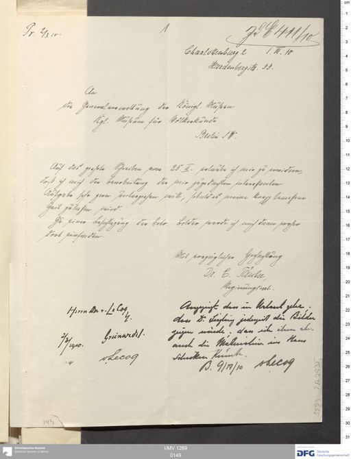 Acta X (Turfan) | (I/MV 1269 0149)