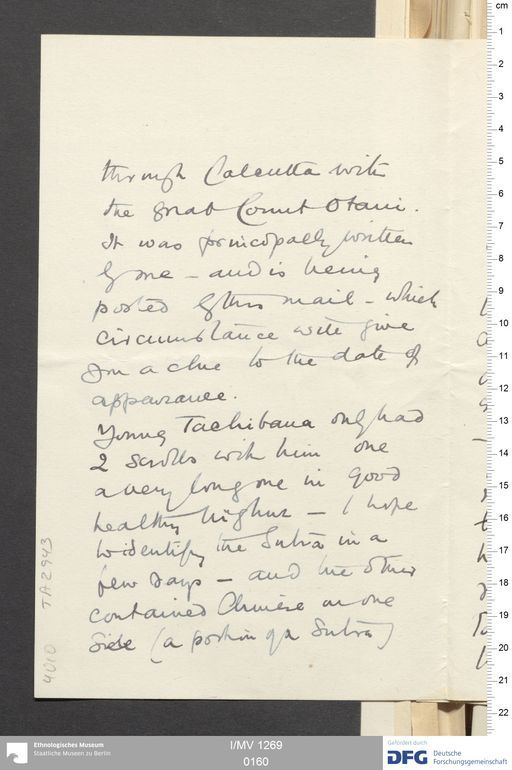 Acta X (Turfan) | (I/MV 1269 0160)