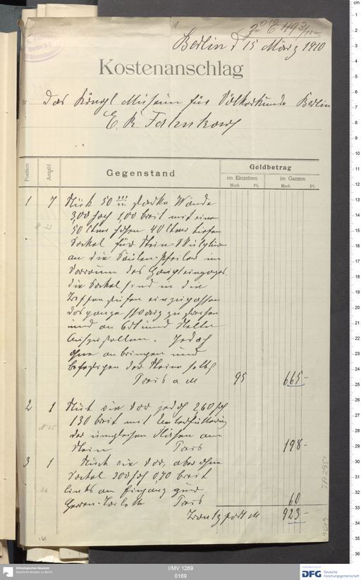 Acta X (Turfan) | (I/MV 1269 0169)