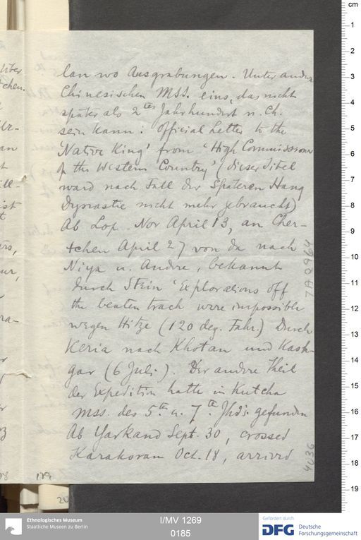 Acta X (Turfan) | (I/MV 1269 0185)