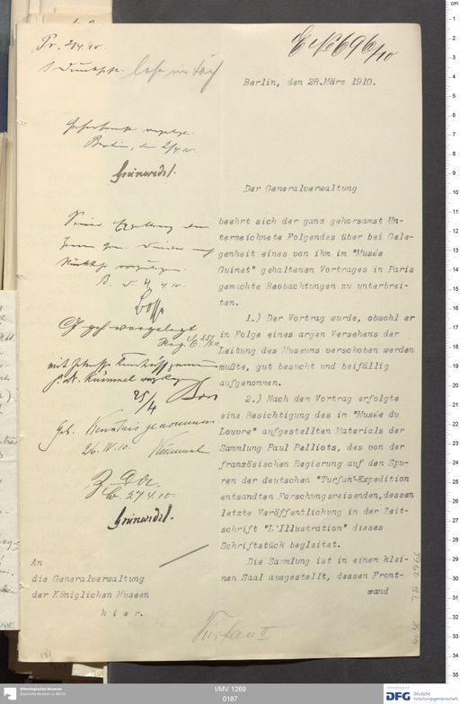 Acta X (Turfan) | (I/MV 1269 0187)