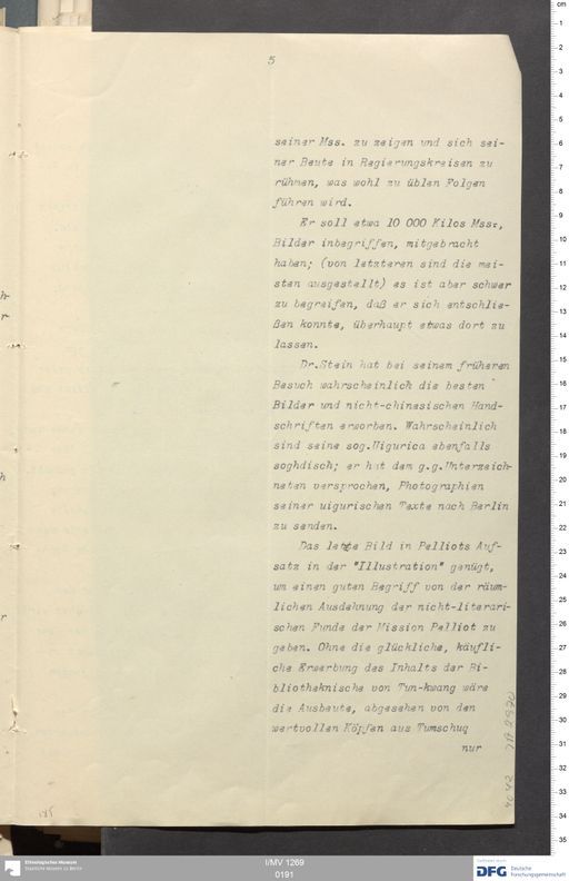 Acta X (Turfan) | (I/MV 1269 0191)