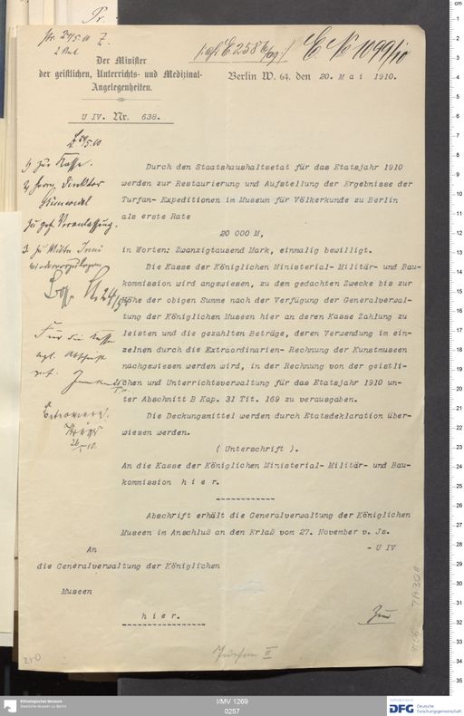 Acta X (Turfan) | (I/MV 1269 0257)