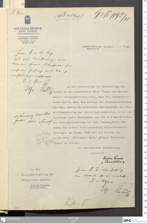 Acta X (Turfan) | (I/MV 1269 0277)