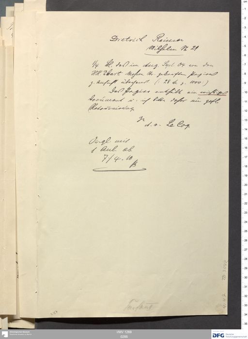 Acta X (Turfan) | (I/MV 1269 0295)