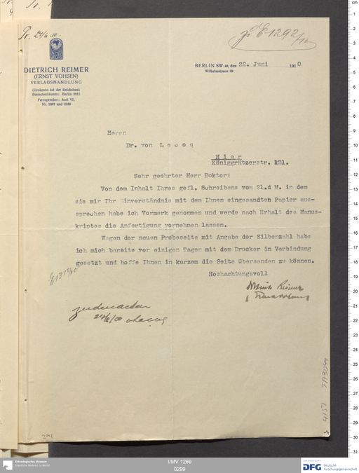 Acta X (Turfan) | (I/MV 1269 0299)