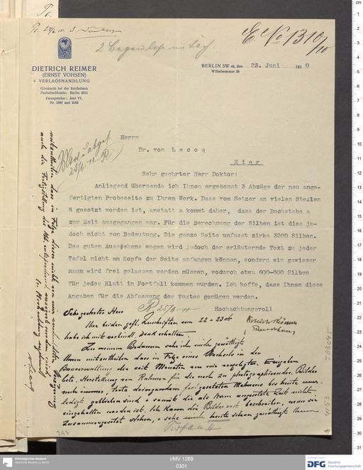 Acta X (Turfan) | (I/MV 1269 0301)