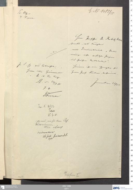 Acta X (Turfan) | (I/MV 1269 0311)