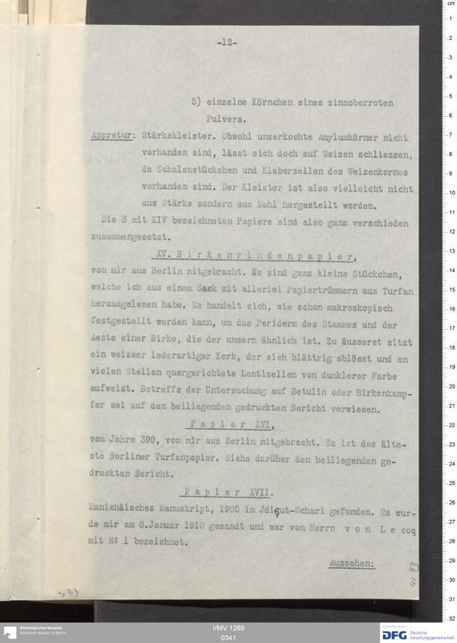 Acta X (Turfan) | (I/MV 1269 0341)