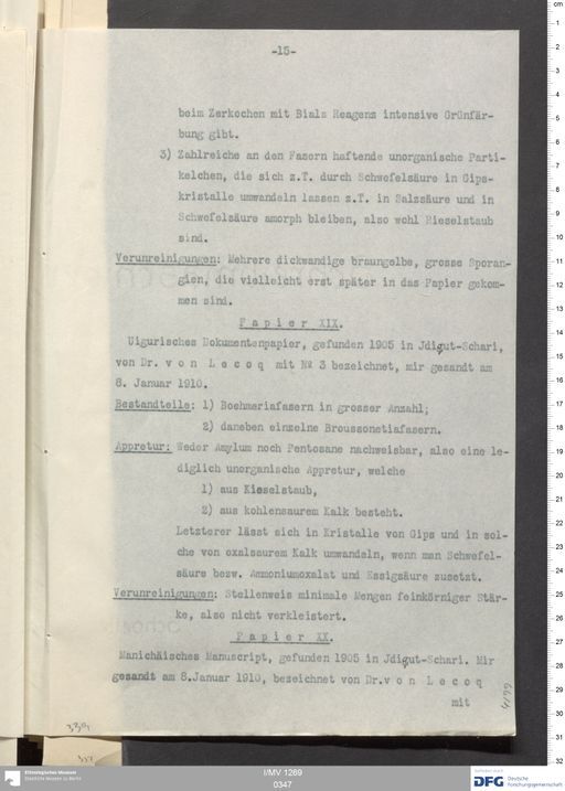 Acta X (Turfan) | (I/MV 1269 0347)