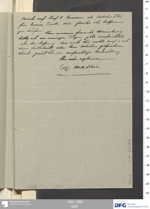 Acta X (Turfan) | (I/MV 1269 0357)