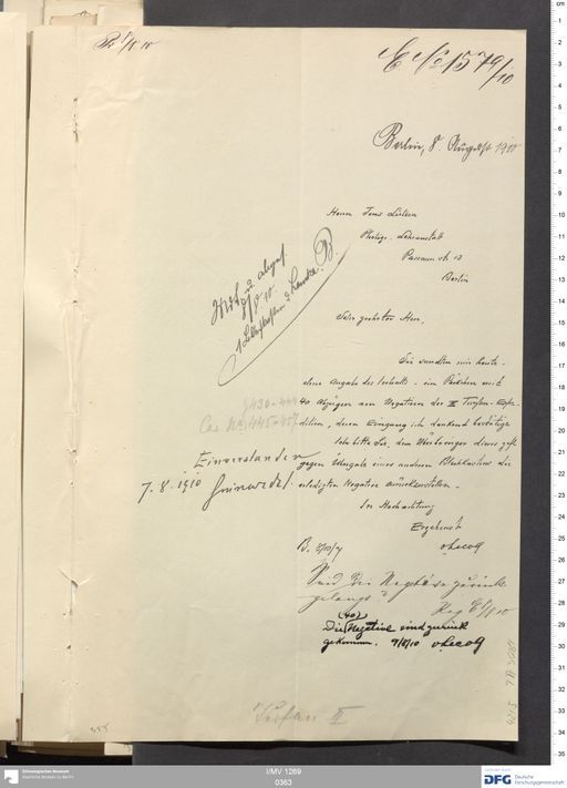 Acta X (Turfan) | (I/MV 1269 0363)