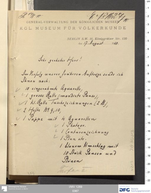 Acta X (Turfan) | (I/MV 1269 0367)