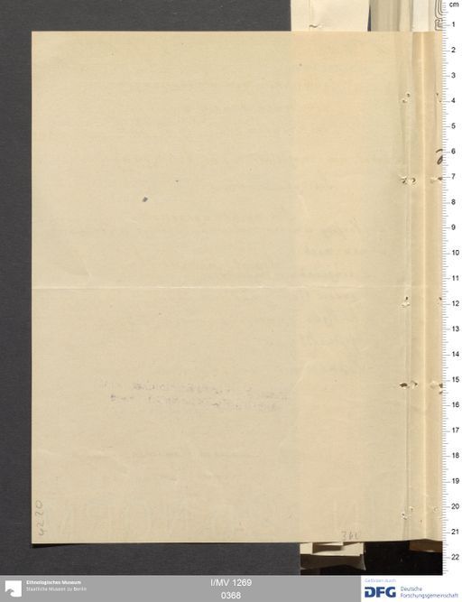 Acta X (Turfan) | (I/MV 1269 0368)