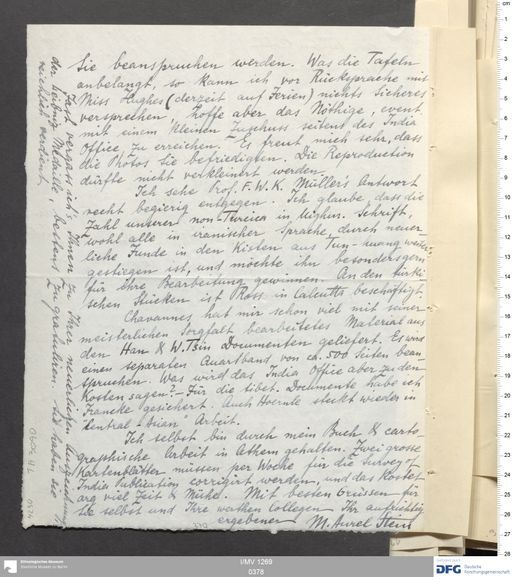 Acta X (Turfan) | (I/MV 1269 0378)