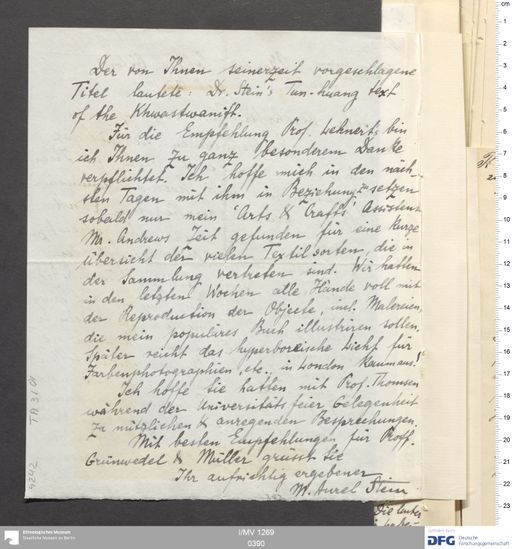 Acta X (Turfan) | (I/MV 1269 0390)