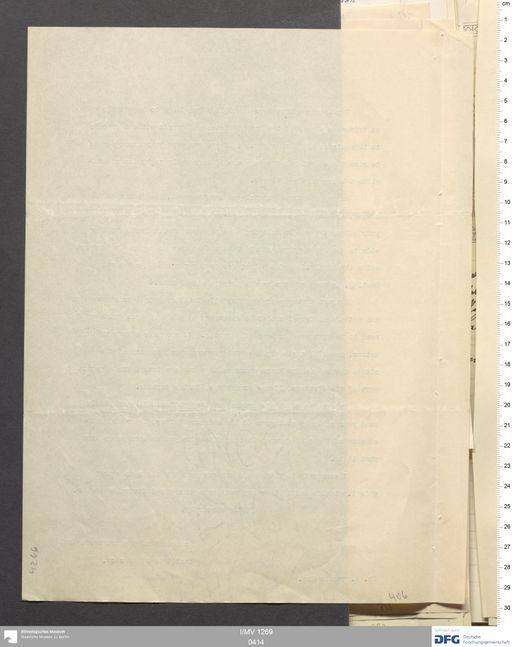 Acta X (Turfan) | (I/MV 1269 0414)