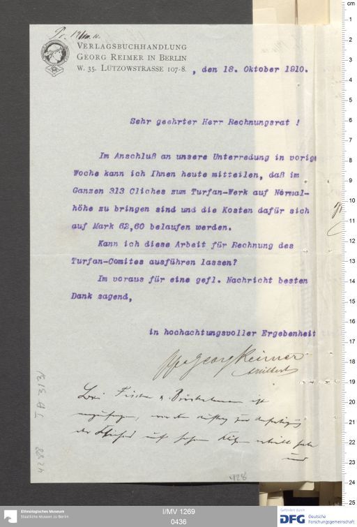 Acta X (Turfan) | (I/MV 1269 0436)